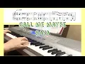 Download Lagu Call Me Maybe Piano Cover / Sheet (True Beauty OST) - Saya