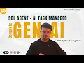 Build Sql AI Agent using LangChain Groq OpenAI AI Task Manager using Groq