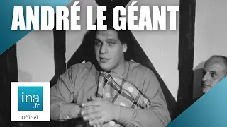 1971 Andre Roussimoff le Geant francais Archive INA