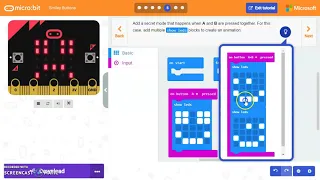 Micro bit Smiley Buttons Tutorial