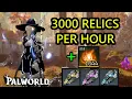 INSANE ENDGAME RELIC AND SOUL FARM The BEST ANCIENT RELIC Farm and Best PAL SOUL Farm Palworld 1 0