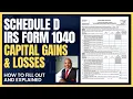 Schedule D Explained - IRS Form 1040