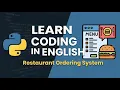 Code Your Own Restaurant Beginner Python Tutorial in English