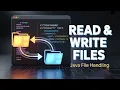 Java Tutorial Writing And Reading On Files In Java Lecture 81