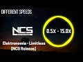 (Different Speeds) Elektronomia - Limitless [NCS Release]