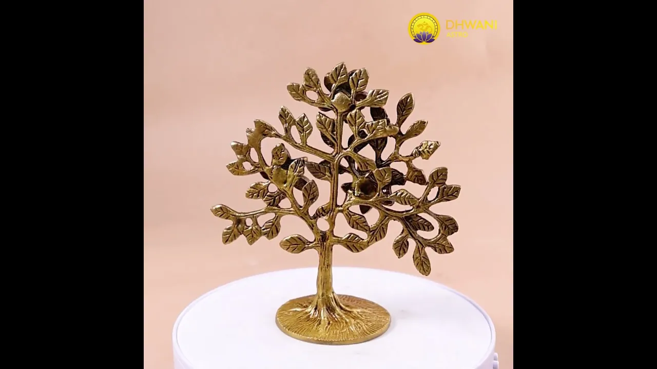 Brass Tree Sculpture