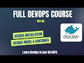 Docker Installation Images Containers Hands-On Demo Docker Tutorial for Beginners Day 8