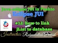 Eclipse JUI how to Link jList to database