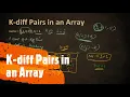 K diff Pairs in an Array LeetCode 532 Coders Camp