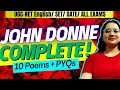 Complete John Donne MUST WATCH UGC-NET English SET GATE by Komal Mam