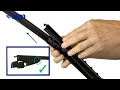 How to Install ANCO Contour Wiper Blades OE Pinch Tab Button Connection