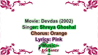 Download (Famous Song) Silsila Ye Chahat Ka | Full Karaoke With Lyrics | Shreya Ghoshal | Devdas MP3