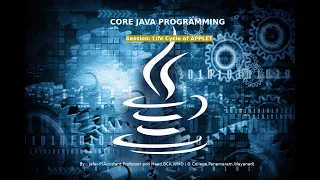 Java Programming Lifecycle of APPLET