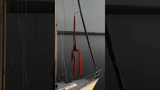 As long as I don’t fall… (Throwback) #unstoppable #boatlife #flashback