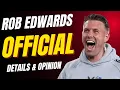 Download Lagu OFFICIAL 🚨 ROB EDWARDS New Wolves Head Coach Details \u0026 Opinion