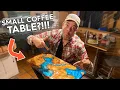 How To Create a COFFEE TABLE with Epoxy Resin