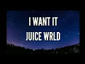 Download Lagu Juice Wrld- I want it (Lyrics video)