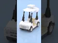 LEGO Minifigure Golf Cart This Tiny LEGO Build Is a Hole-in-One