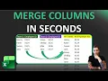 Excel Tips - Use the VSTACK Function to Combine Columns Combine Data