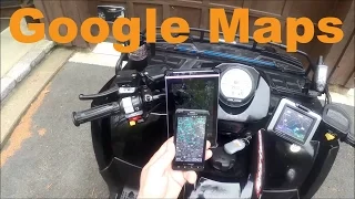 Using Google Maps out on the Trail - ATV GPS