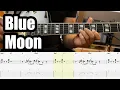 Download Lagu Blue Moon (Julie London / Howard Roberts) - Jazz Guitar Lesson With Tabs