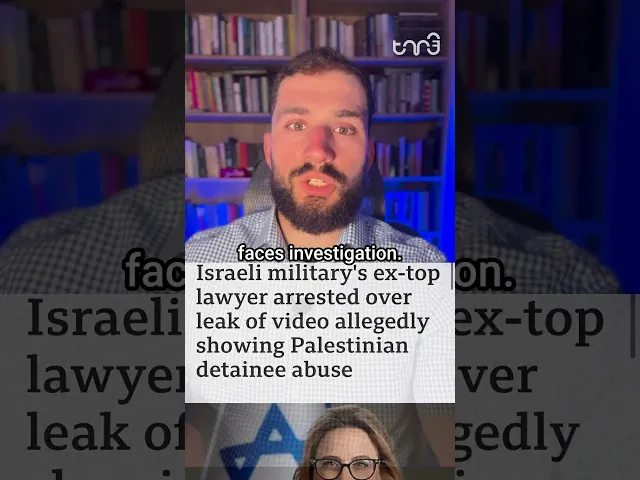 ⁣Israeli soldiers from “Force 100,” accused of raping a Palestinian prisoner, held a press conference