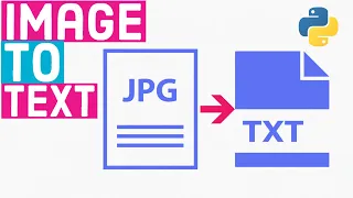Image to Text with Python