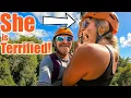 Screaming Like a Banshee on the Zipline
