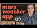 Creating a Mars Weather App - HTML CSS part 3