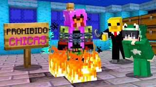 Me INFILTRO en un CLAN de SOLO CHICOS en MI SERVIDOR de MINECRAFT