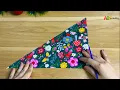 Lagu 3 Easy Sewing Ideas – Turn One Small Triangle of Fabric into Beautiful Gifts