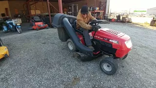 BIGIRON ONLINE AUCTION Huskee Lawnmower 18 5HP 46 DG6742