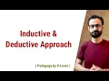 Inductive and Deductive Approach Inductive deductive method Urdu Hindi