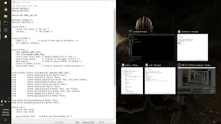 Coding A Text Editor In Notepad and C From Scratch