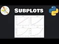 Matplotlib subplots in 6 minutes