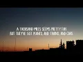 Plain White T's - Hey There Delilah (Lyrics)