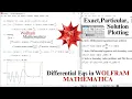 Solve and Plot Differential Equations in Wolfram Mathematica
