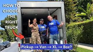 Which Lugg Truck Is Right for Your Move Pickup vs Van vs XL vs Box