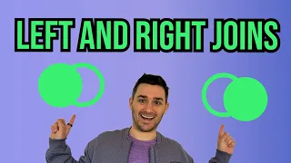 Learn about SQL LEFT and RIGHT joins - learn SQL pt 16