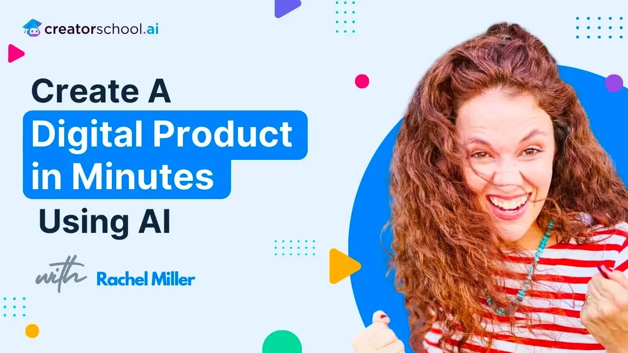 Create a digital product with AI in minutes