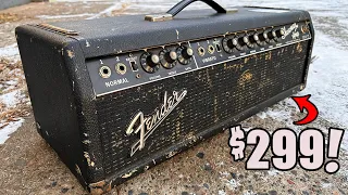 Pawn Shop Score!🏆| Vintage Fender Showman Restoration