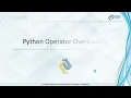 Python Operator Overloading