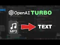 SUPERFAST Transcription with OpenAI Whisper Turbo - Python Tutorial