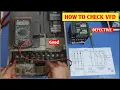 How to Check VFD How to Test VFD VFD Testing With Multimeter
