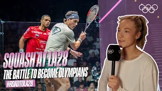 Squash. 😍 The Olympics. 🤩 A dream becomes reality at LA28. 🔥