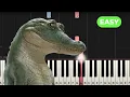 Top of the World ('Lyle, Lyle, Crocodile') - Shawn Mendes EASY Piano Tutorial + Sheets
