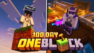 Tôi Sinh Tồn 100 Ngày Trong Minecraft 1 Block Chaos Cubed 26.2!