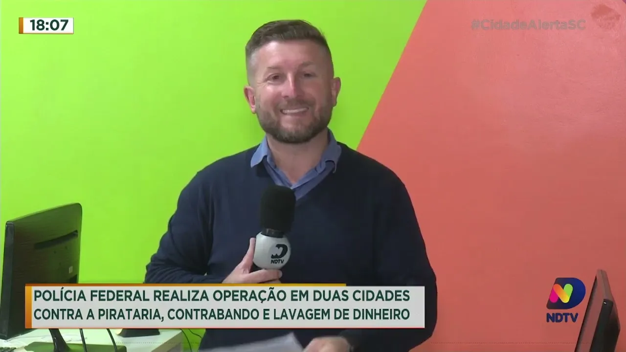 Polícia Federal realiza operação contra pirataria, contrabando e lavagem de dinheiro