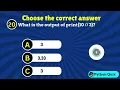 Ultimate Python Quiz Test Your Programming Skills