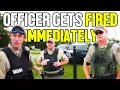 Cop Gets FIRED IMMEDIATELY After Losing Control